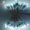 12V  크리스마스 장식 실내 야외 연휴 파티 투명한 PVC 경사슬 LED 문자열 라이트